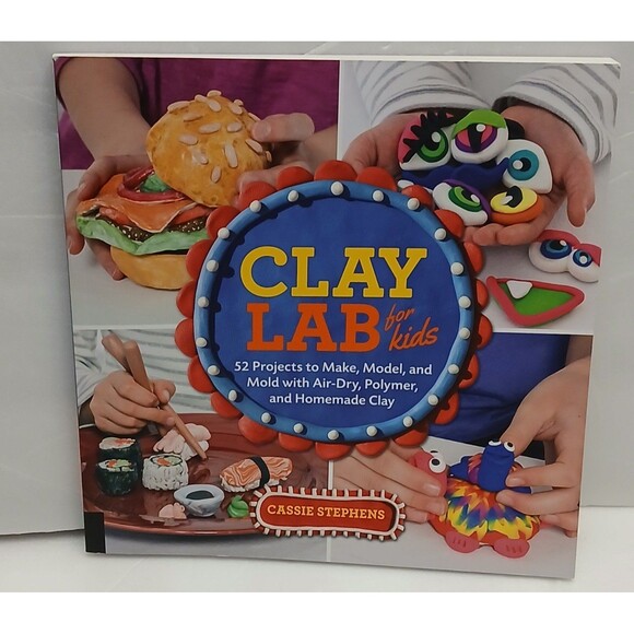 Clay Jewelry and Clay lab books for kids and adults with lots of ideas. - Picture 3 of 3